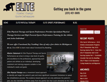 Tablet Screenshot of elitepttc.com